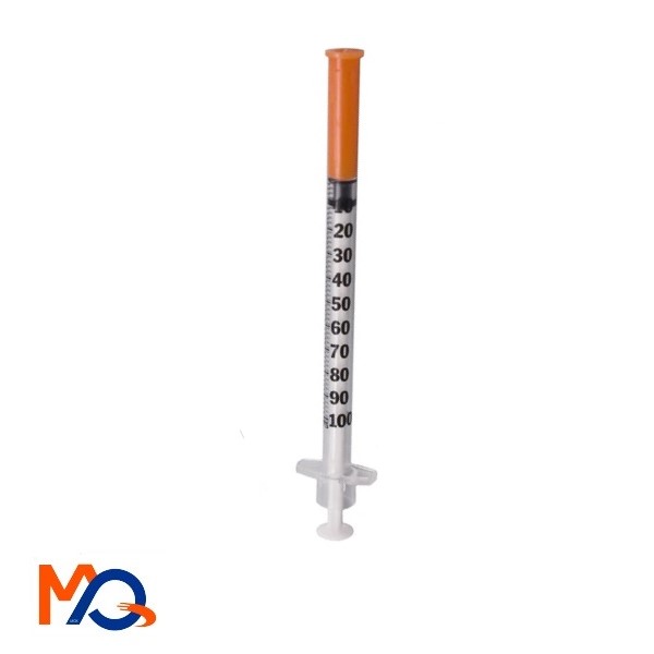 Seringue à insuline 1ml avec aiguille à côté (Boite de 100) – Medquick  professionnel