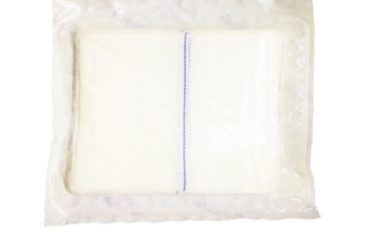 Sachet de 5 Compresses Stériles 10*20/12 plis RX  (Carton de 70 sachets)