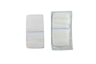 2 COMPRESSES LAPAROTOMIE STERILES 50*40/4 RX / SACHET - 40 SACHETS / CARTON