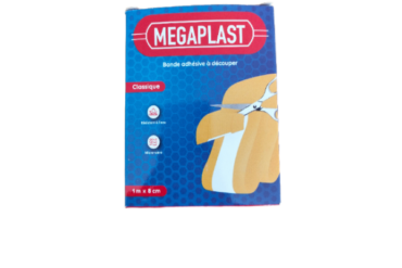 BANDE ADHESIVE MEGAPLAST 8CM*1M
