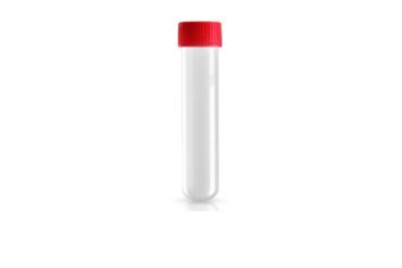 TUBE A FOND ROND 10ML AVEC BOUCHON 16*100MM