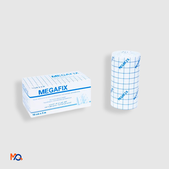 bande-adhesive-megafix-min Bande adhésive MegaFix 10 cm × 5 m – Fixation médicale