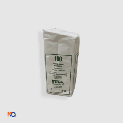 Compresses de gaze non stérile 12 plis 10 × 10 cm – 17 fils 100 % coton – Pansement et soins