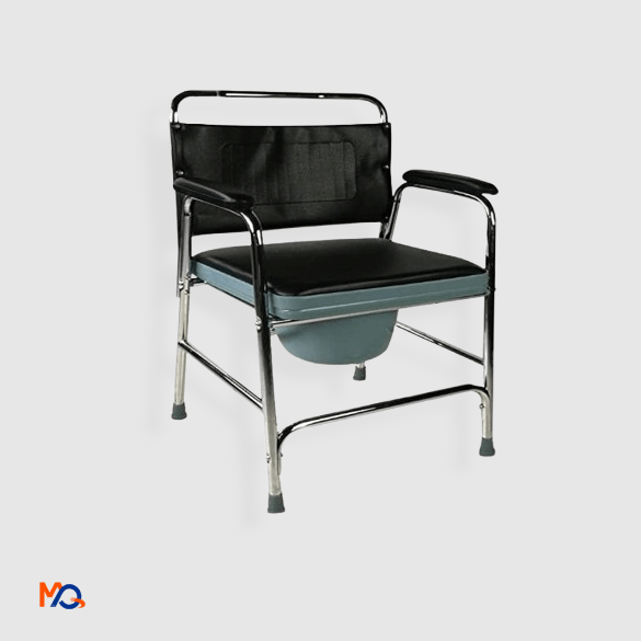 chaise-toilette-fixe-en-acier-min Chaise toilette fixe en acier – Image 1