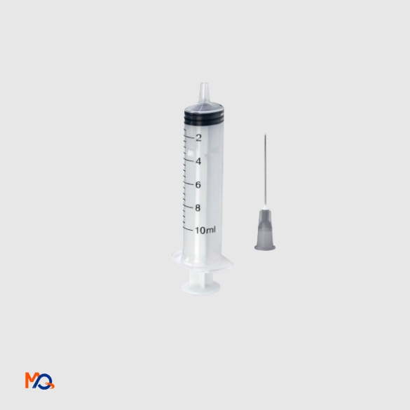 Seringue 10ml Seringue 10 ml stérile individuelle avec aiguille – Image 1